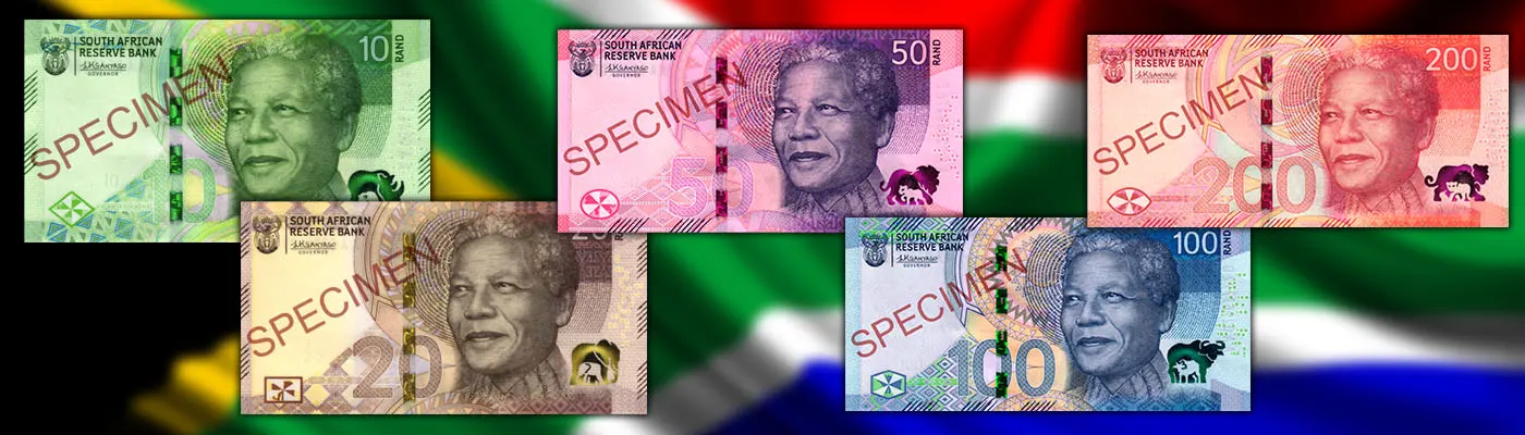 ЮАР выпускает новую серию банкнот
