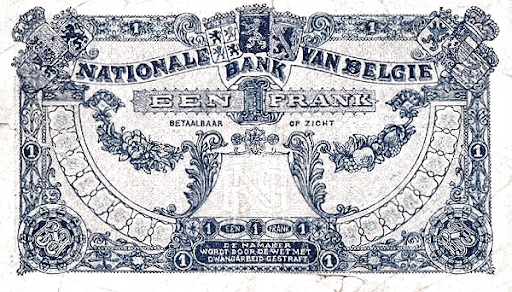 банкноты бельгийцев