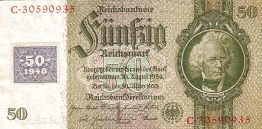 денежный знак в ГДР