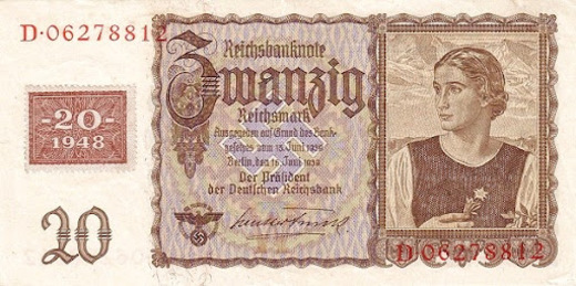 как называется валюта в Германской Республике