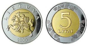 валюта литовцев