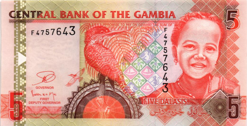 ГАМБИЯ 5 ДАЛАСИ
