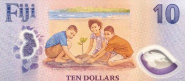 ФИДЖИ 10 ДОЛЛАРОВ мини 1