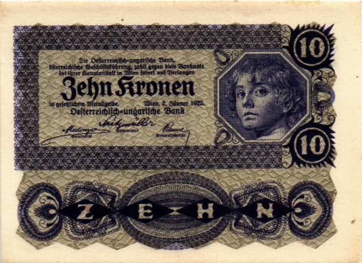 АВСТРИЯ 10 КРОН мини 1