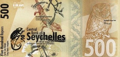 СЕЙШЕЛЬСКИЕ ОСТРОВА 500 РУПИЙ мини 1