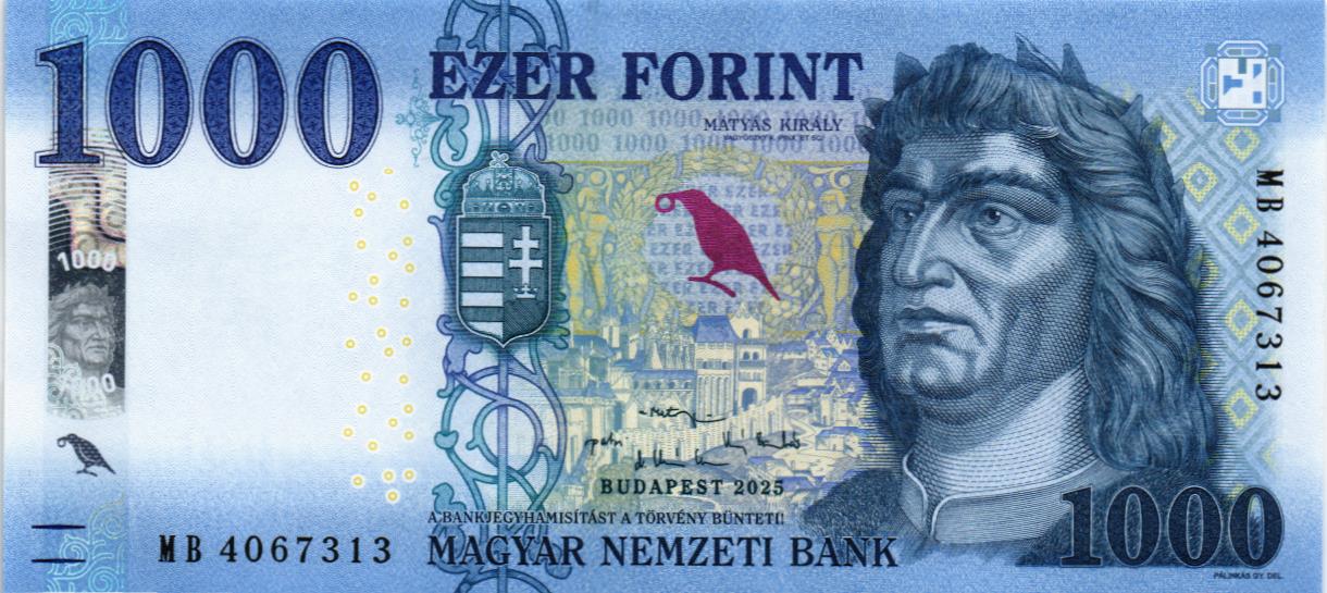 ВЕНГРИЯ 1000 ФОРИНТОВ мини 1
