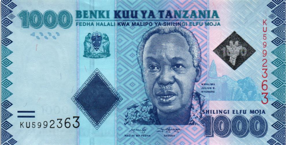 ТАНЗАНИЯ 1000 ШИЛЛИНГОВ мини 1