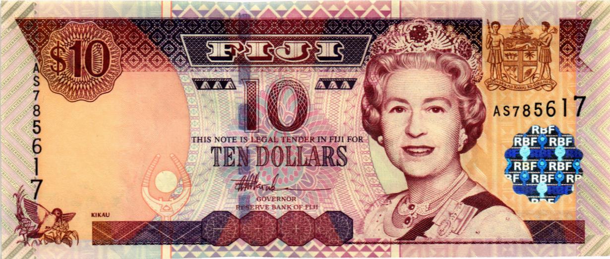 ФИДЖИ 10 ДОЛЛАРОВ