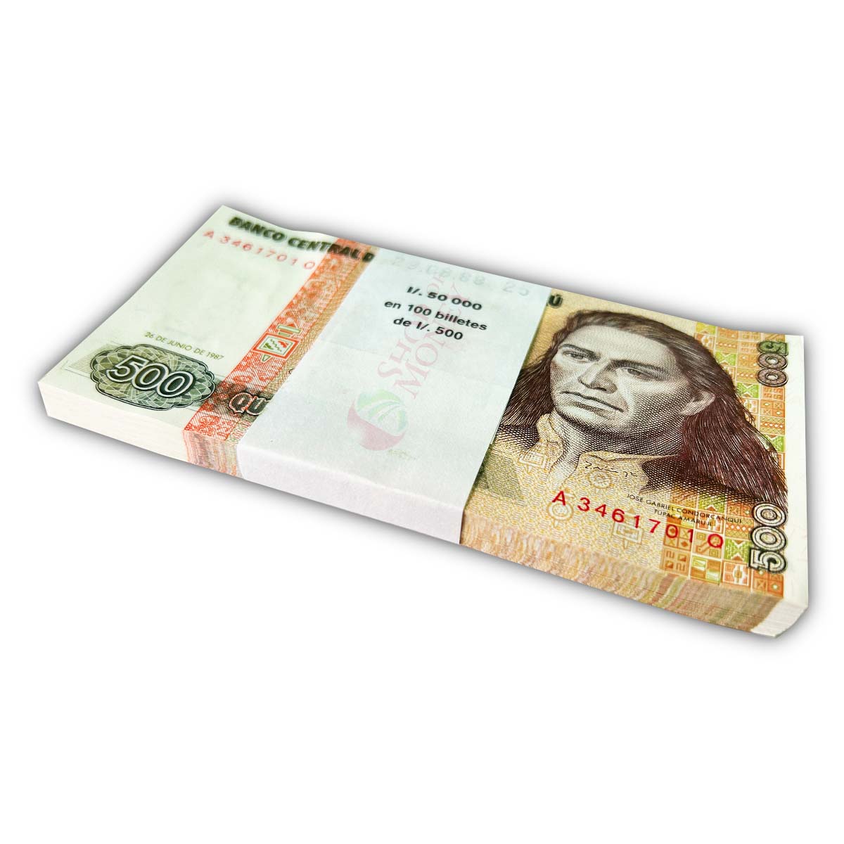 ПЕРУ 500 ИНТИ (100 БАНКНОТ)