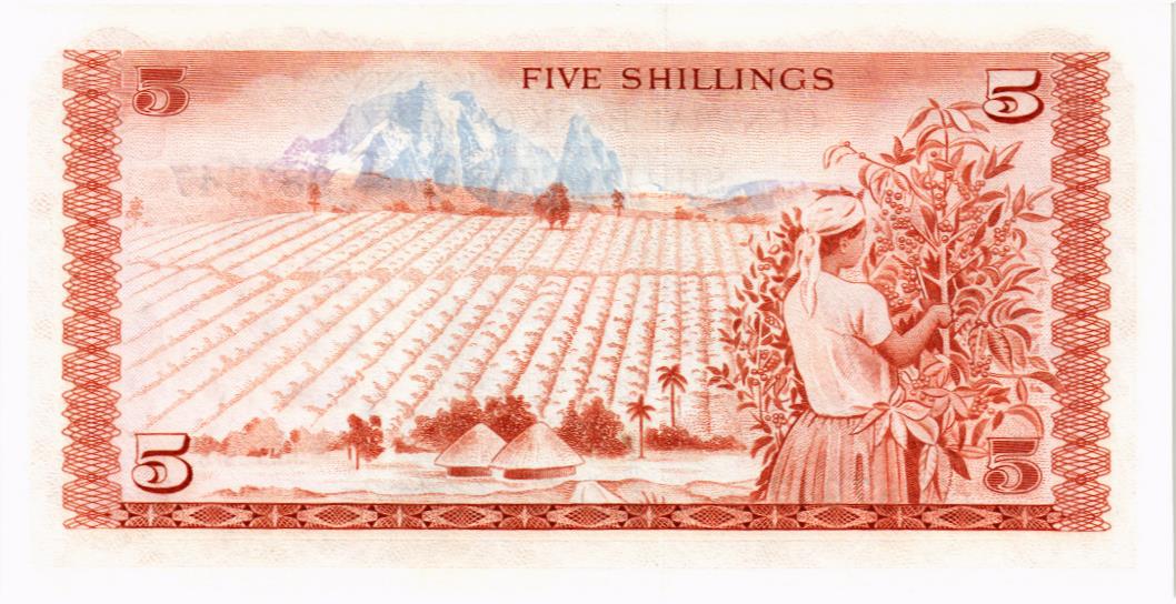 КЕНИЯ 5 ШИЛЛИНГОВ мини 2