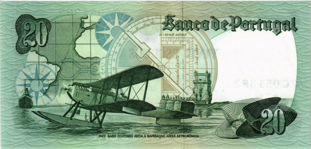 ПОРТУГАЛИЯ 20 ЭСКУДО мини 2