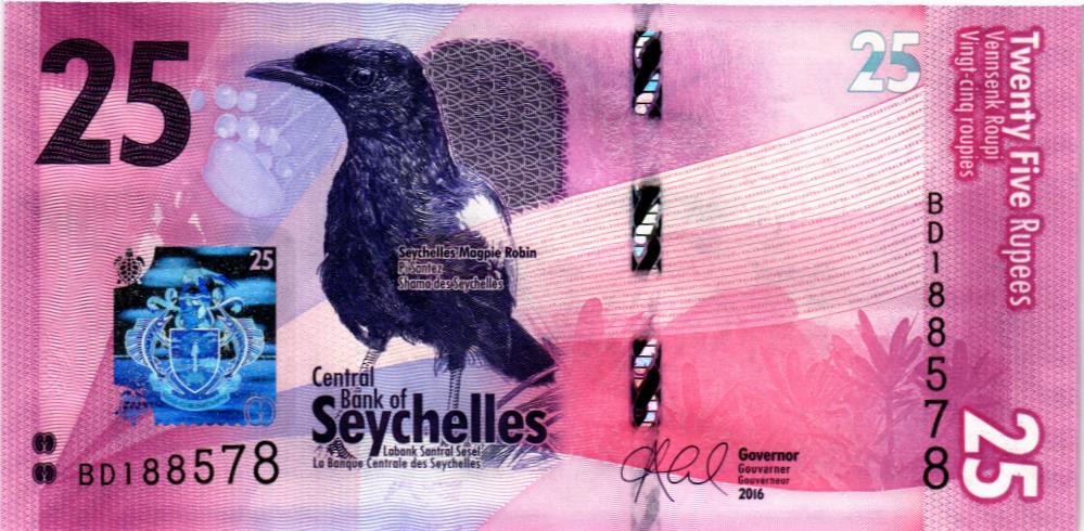 СЕЙШЕЛЬСКИЕ ОСТРОВА 25 РУПИЙ