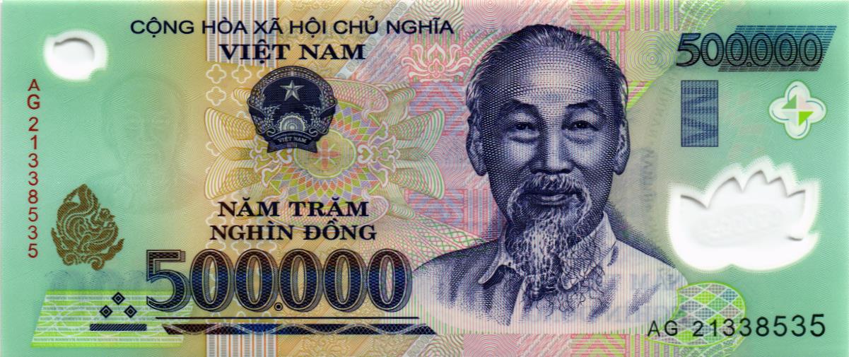 ВЬЕТНАМ 500000 ДОНГ мини 1