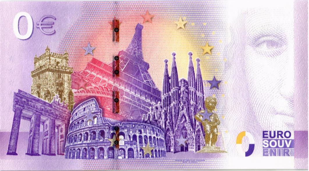 USA PRESIDENT DONALD TRUMP (SPECIMEN) 0 ЕВРО мини 2