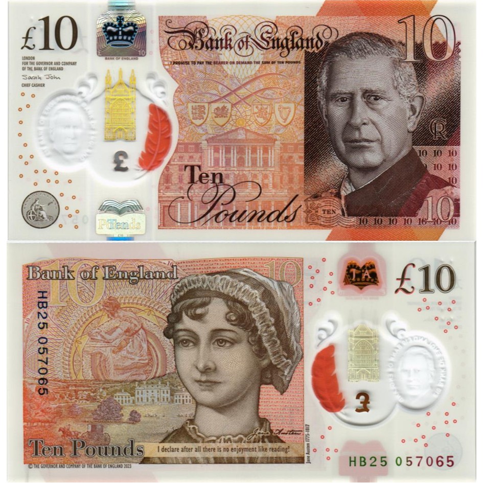 ВЕЛИКОБРИТАНИЯ / АНГЛИЯ НАБОР 5-10-20-50 ФУНТОВ мини 5