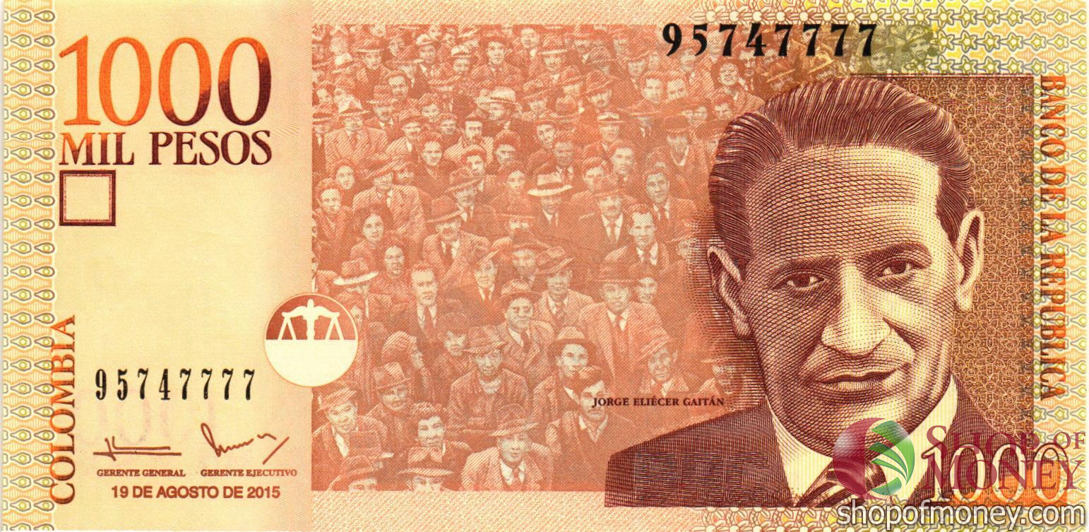 КОЛУМБИЯ 1000 ПЕСО #95747777