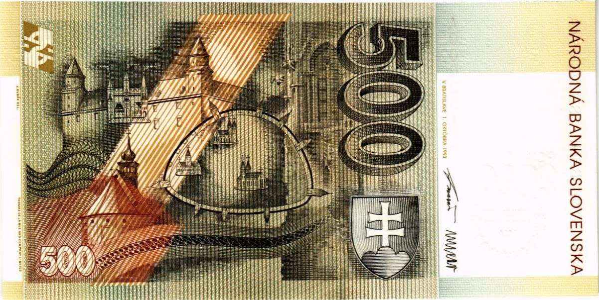 СЛОВАКИЯ 500 КРОН мини 2