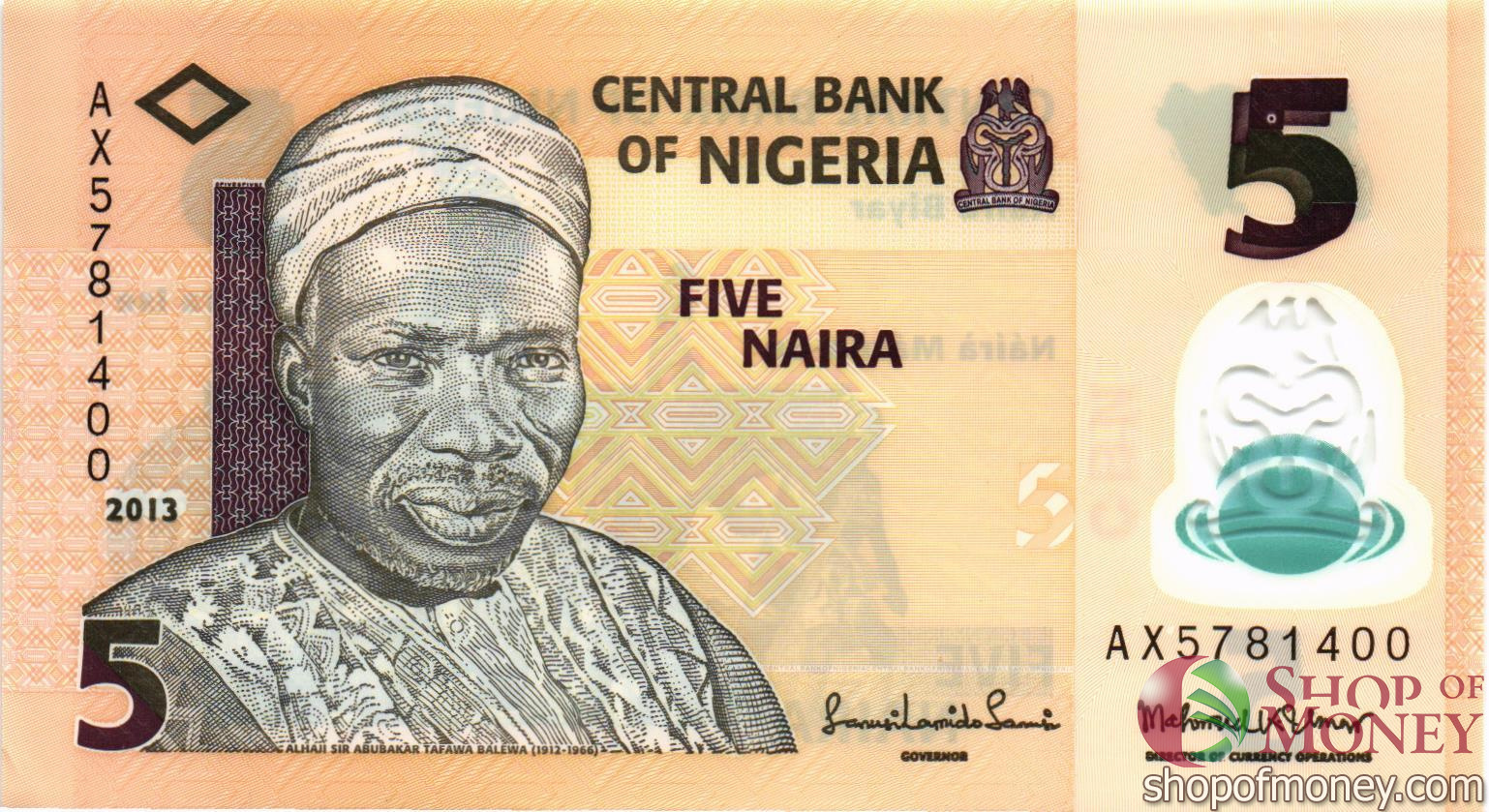 НИГЕРИЯ 5 НАЙРА