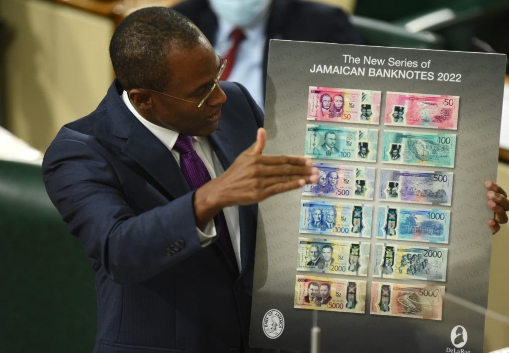 Банк Ямайки выпускает новую серию банкнот