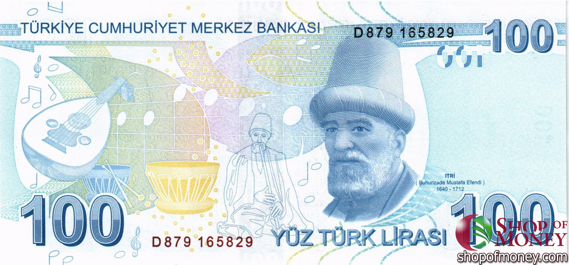 100 Турецких лир