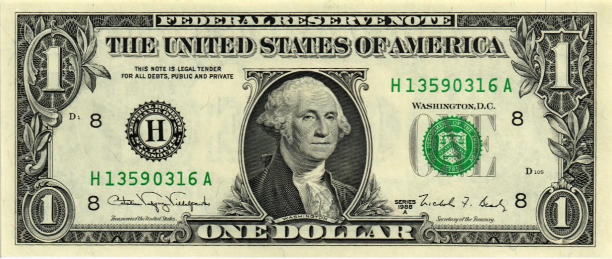 США 1 ДОЛЛАР