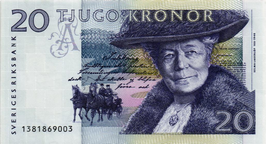 ШВЕЦИЯ 20 КРОН мини 1