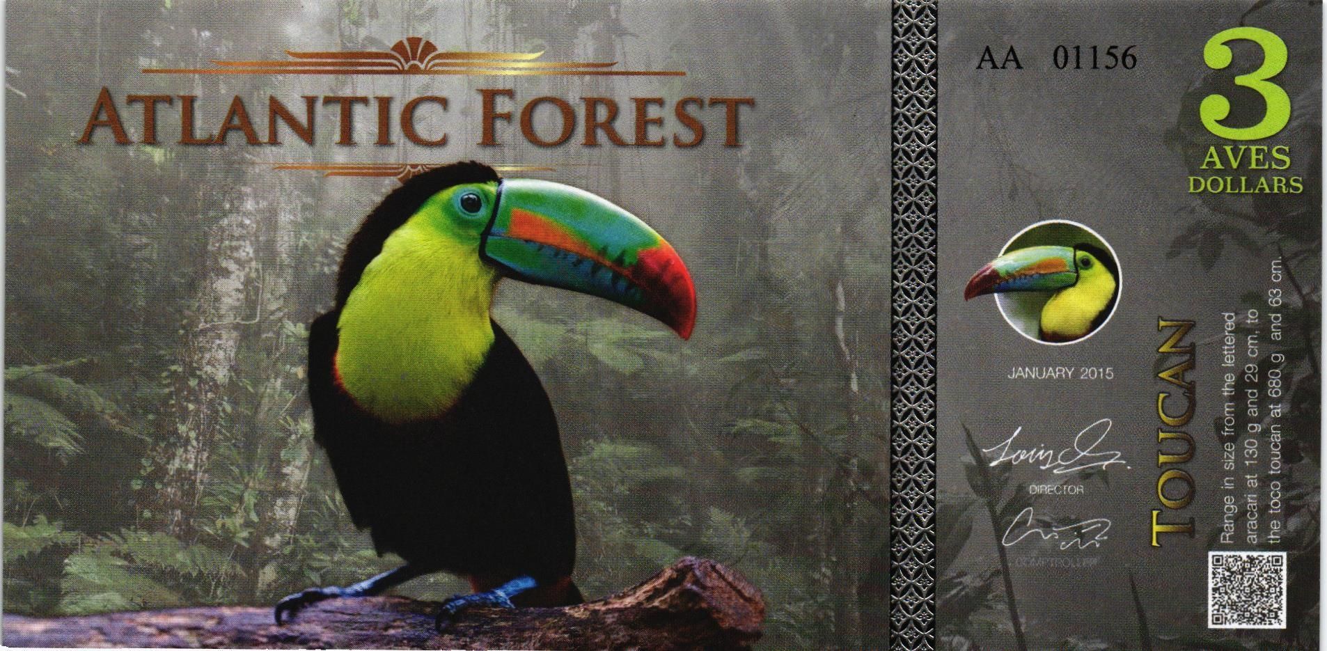 АТЛАНТИЧЕСКИЙ ЛЕС 3 ДОЛЛАРА