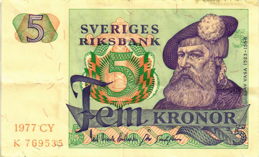 ШВЕЦИЯ 5 КРОН мини 1