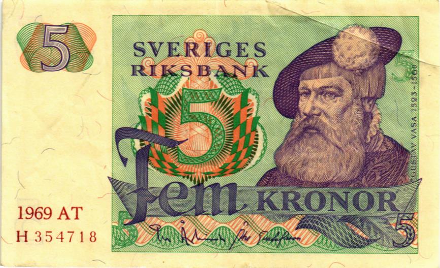 ШВЕЦИЯ 5 КРОН мини 1