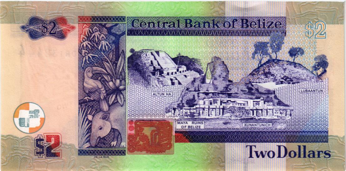 БЕЛИЗ 2 ДОЛЛАРА #DR132444 мини 2