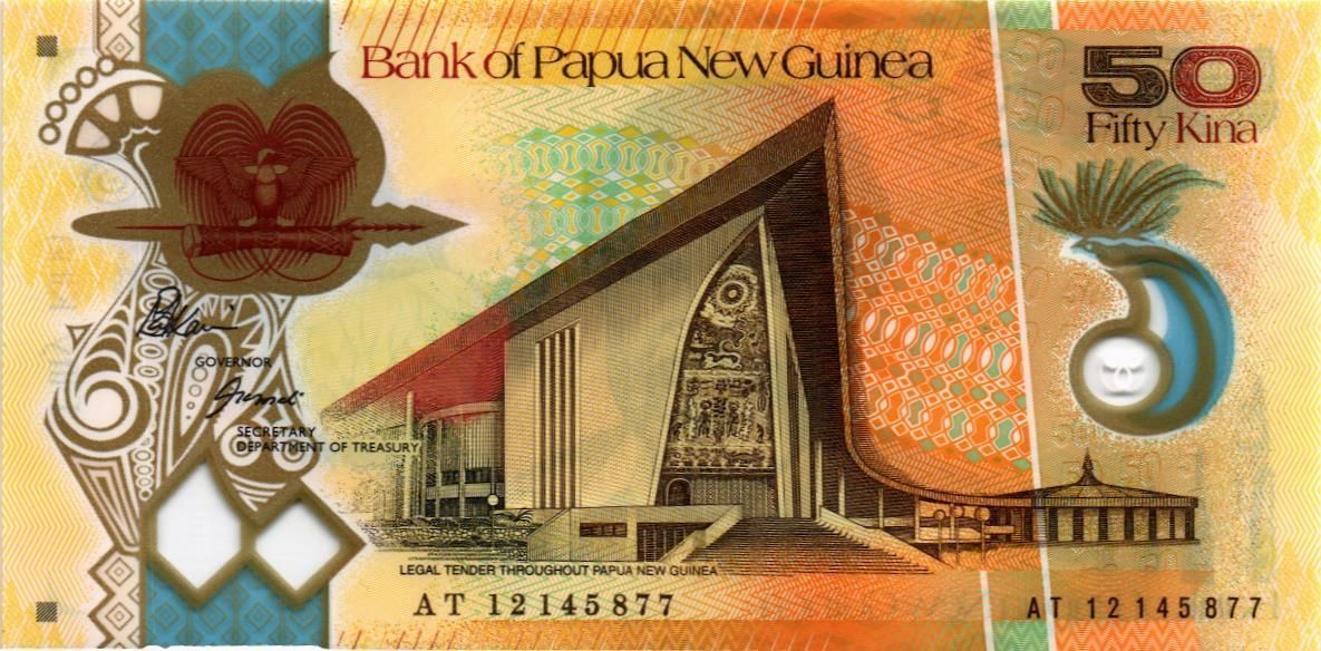ПАПУА-НОВАЯ ГВИНЕЯ 50 КИНА