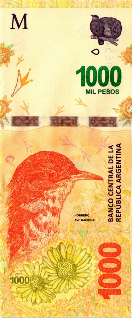 АРГЕНТИНА 1000 ПЕСО