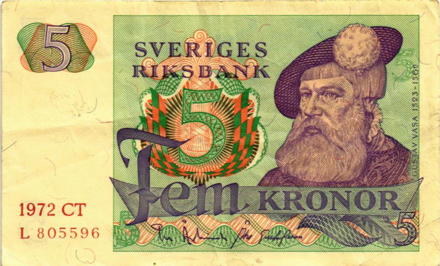 ШВЕЦИЯ 5 КРОН мини 1