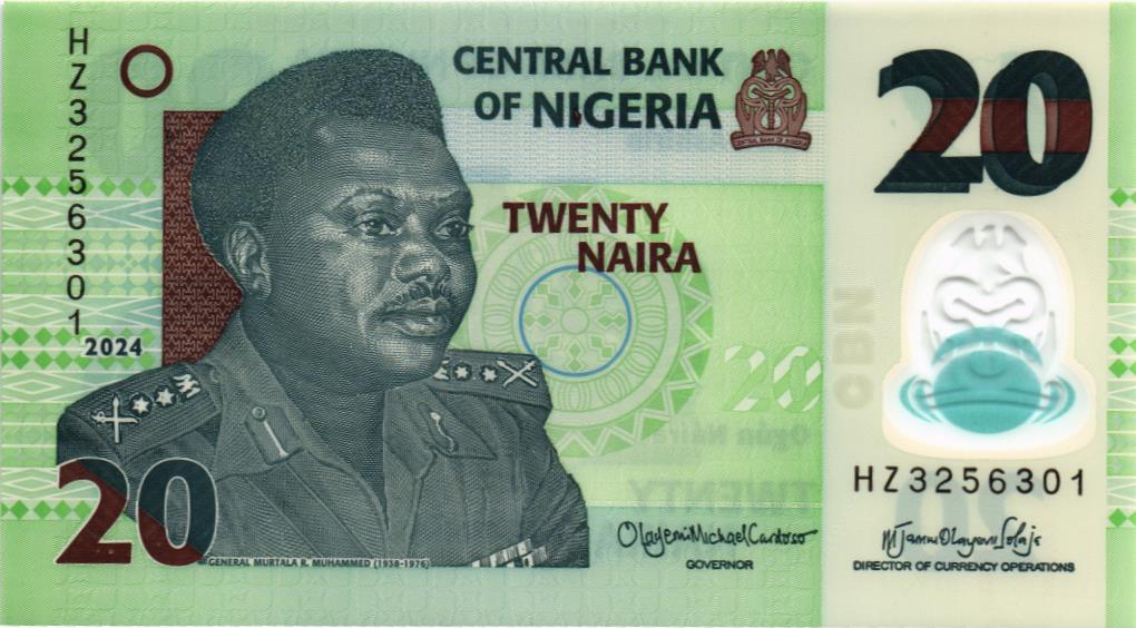 НИГЕРИЯ 20 НАЙРА мини 1
