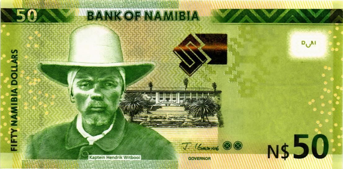 НАМИБИЯ 50 ДОЛЛАРОВ мини 1