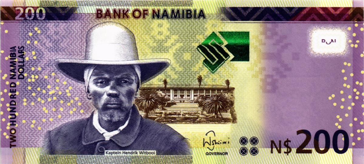 НАМИБИЯ 200 ДОЛЛАРОВ мини 1