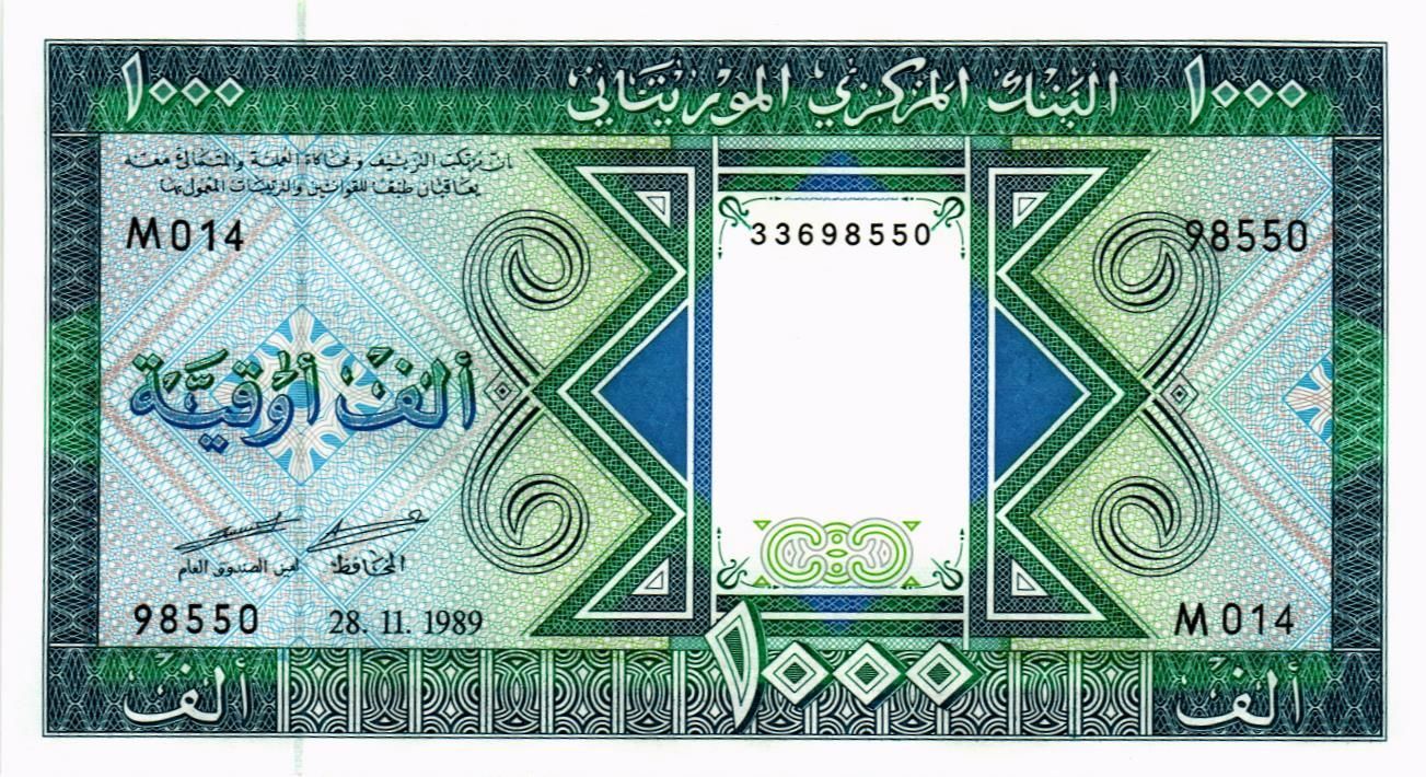 МАВРИТАНИЯ 1000 УГИЙ мини 1