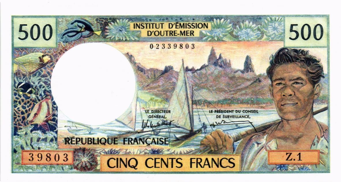 НОВАЯ КАЛЕДОНИЯ 500 ФРАНКОВ