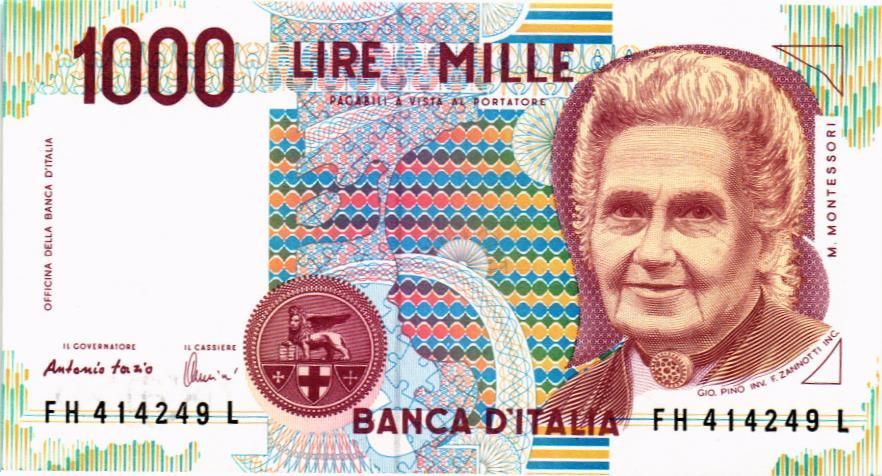 ИТАЛИЯ 1000 ЛИР
