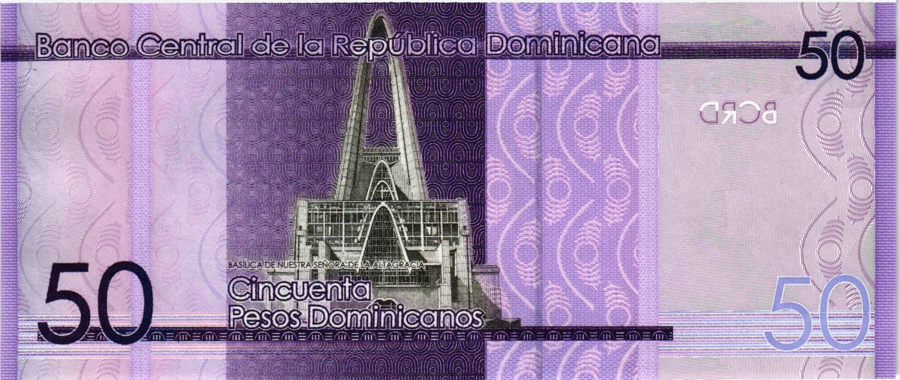 ДОМИНИКАНСКАЯ РЕСПУБЛИКА 50 ПЕСО мини 2