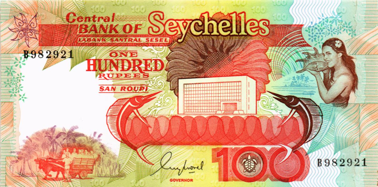 СЕЙШЕЛЬСКИЕ ОСТРОВА 100 РУПИЙ