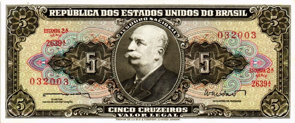 БРАЗИЛИЯ 5 КРУЗЕЙРО