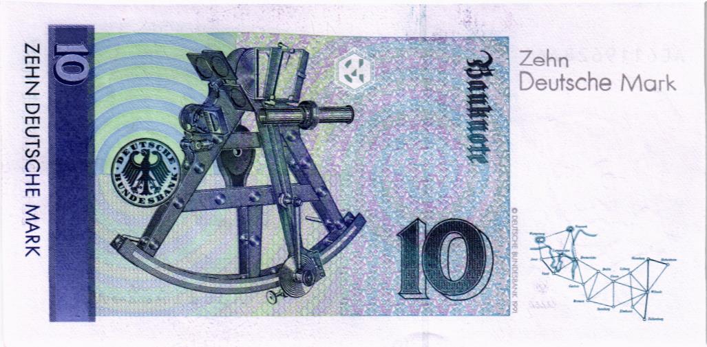 ГЕРМАНИЯ 10 МАРОК (ФРГ) мини 2
