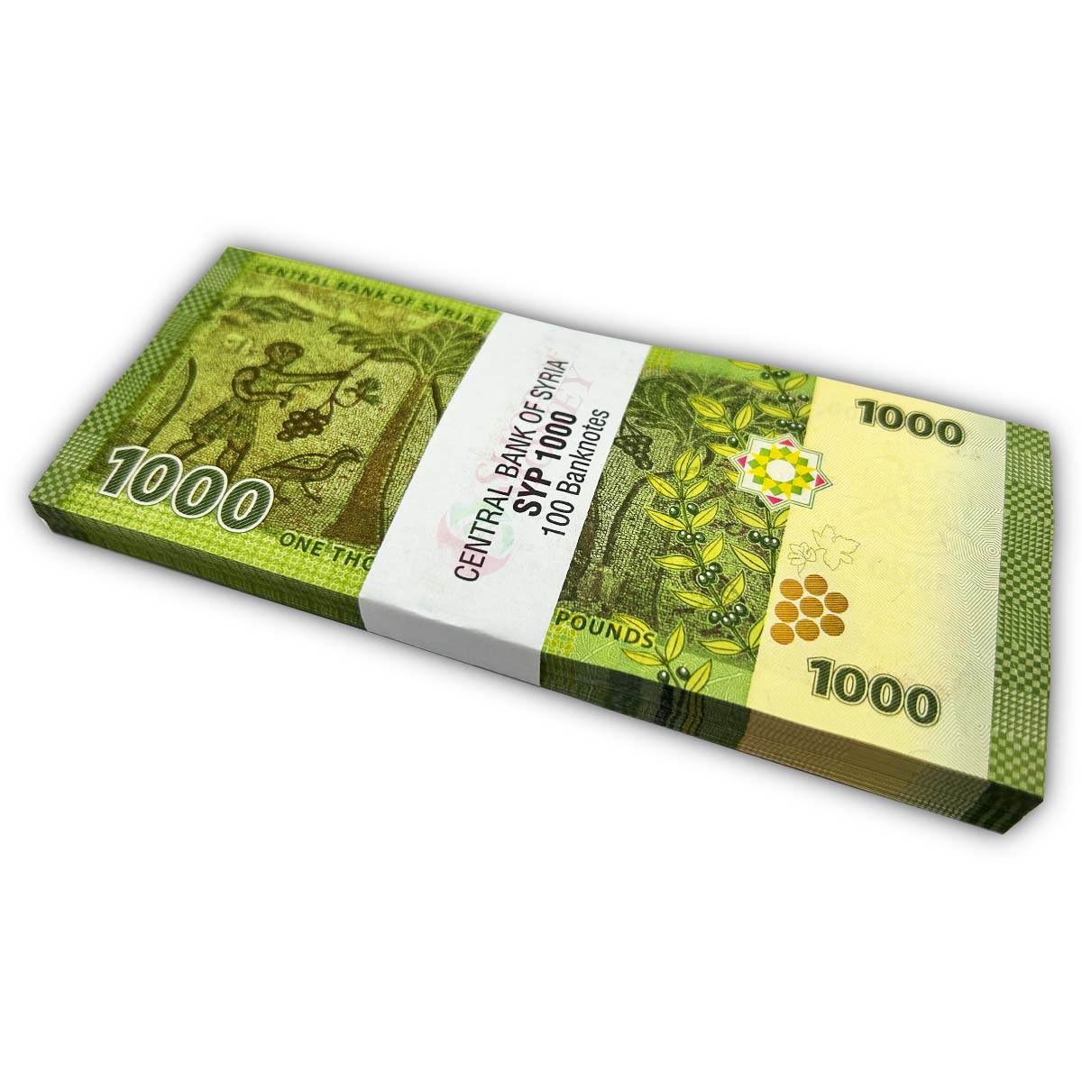 СИРИЯ 1000 ФУНТОВ (100 БАНКНОТ) мини 2