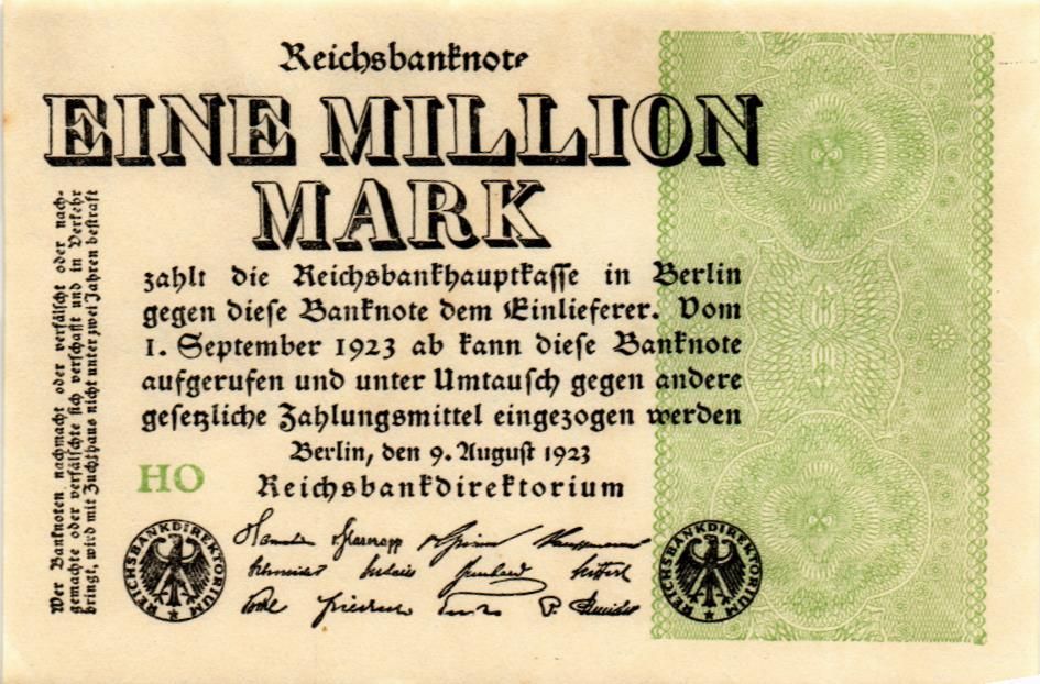 ГЕРМАНИЯ 1000000 МАРОК