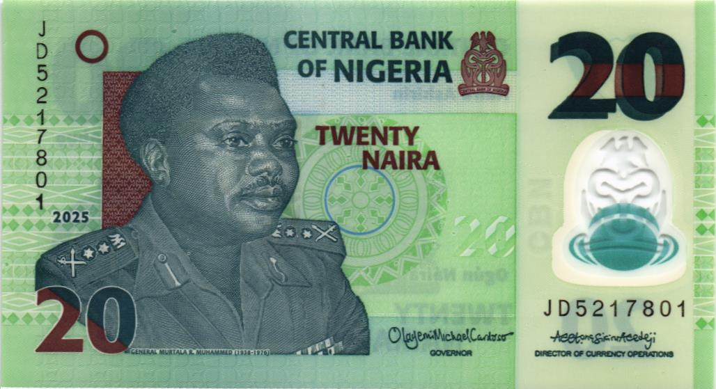 НИГЕРИЯ 20 НАЙРА
