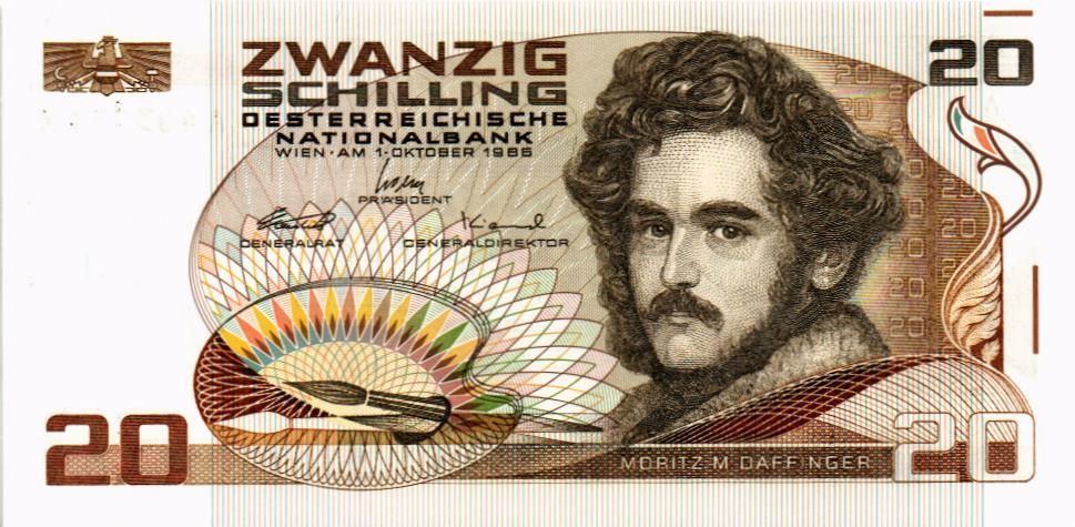 АВСТРИЯ 20 ШИЛЛИНГОВ мини 1