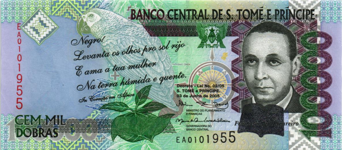 САН-ТОМЕ И ПРИНСИПИ 100000 ДОБР мини 1