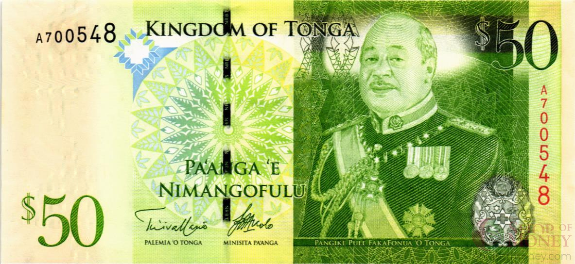 ТОНГА 50 ПААНГА