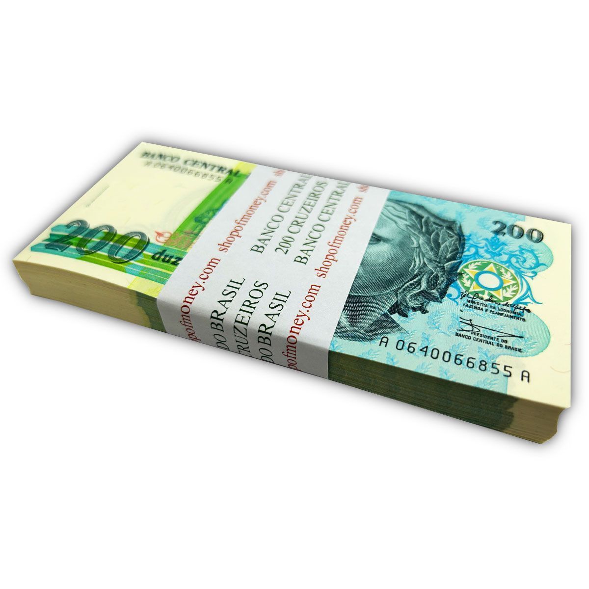 БРАЗИЛИЯ 200 КРУЗЕЙРО (100 БАНКНОТ) мини 1